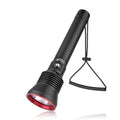 For DF70 Tactical Aluminum Alloy Underwater 70 Meters Waterproof 3200 Lumen High-Medium-Low-Strobe-SOS Diving LED