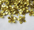 DecorativeJewelry Finding Brass Filigree Flowers 18mm Textured Petals