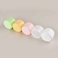 Custom Logo Bodyscrub Containers in Various Capacities PP Lidded Eye Cream Jars with Cream Jar Mockup Customized