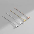 Big T-shaped Pin 925 Sterling Silver T-shaped Crutches Head Pin & Needles for Jewelry Making