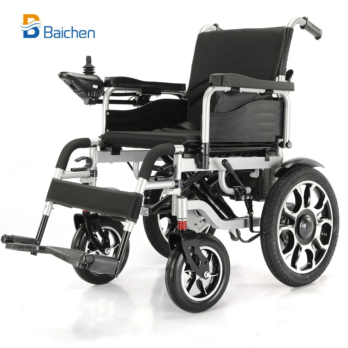 High Quality Southeast Asia Popular Products Portable Foldable Lightweight Power Steel Electric Wheelchair for Elderly