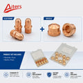 Plasma Torch Parts A101 Consumables Electrode and Nozzle Plasma Accessories Compatible A141 Nozzle and Electrode