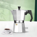 Highwin Aluminum 3/6 Cup Moka Pot Espresso Moka Pot Coffee Maker