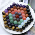 New Arrival 16mm Round Crystal Ball Non-Porous Natural Amethyst Agate for DIY Decorative Wholesaling