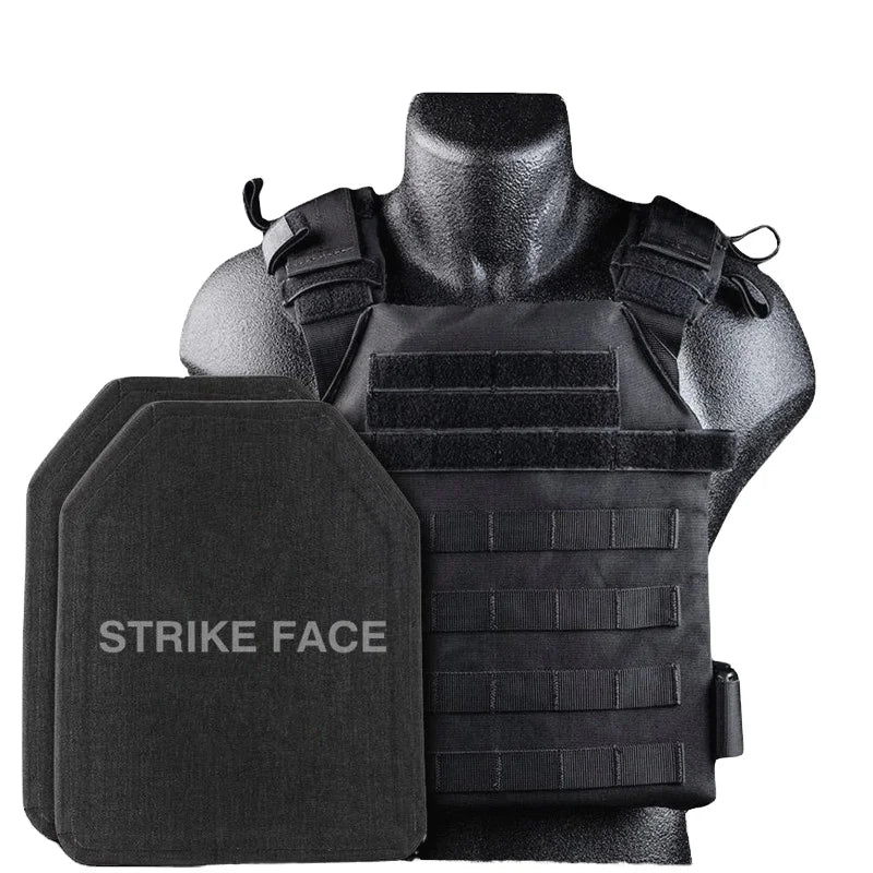 CXXM Green Plate Carrier Tactical Vest No Strap Laser Cut Nylon Waist Pouch with Panel