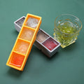 4-Hold DIY Custom Reusable Food Grade Silicone Ice Ball Molds Maker Ice Cream & Whiskey Free Sample Ice Cube Tray