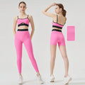 Bnice Custom Logo 2 Pieces Women Sportswear High Waist Leggings Suit Active Wear Athletic Gym Fitness Yoga Pants Set Wholesale