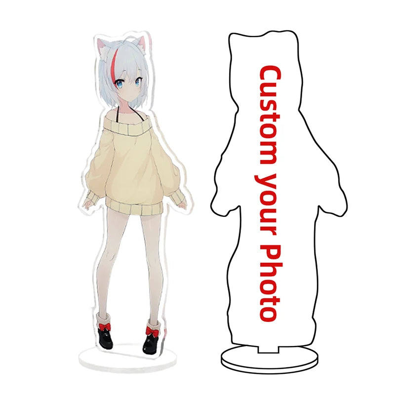 NO MOQ Custom New Design Acrylic Standee with Anime Figure Character Cartoon Figure Acrylic Standee
