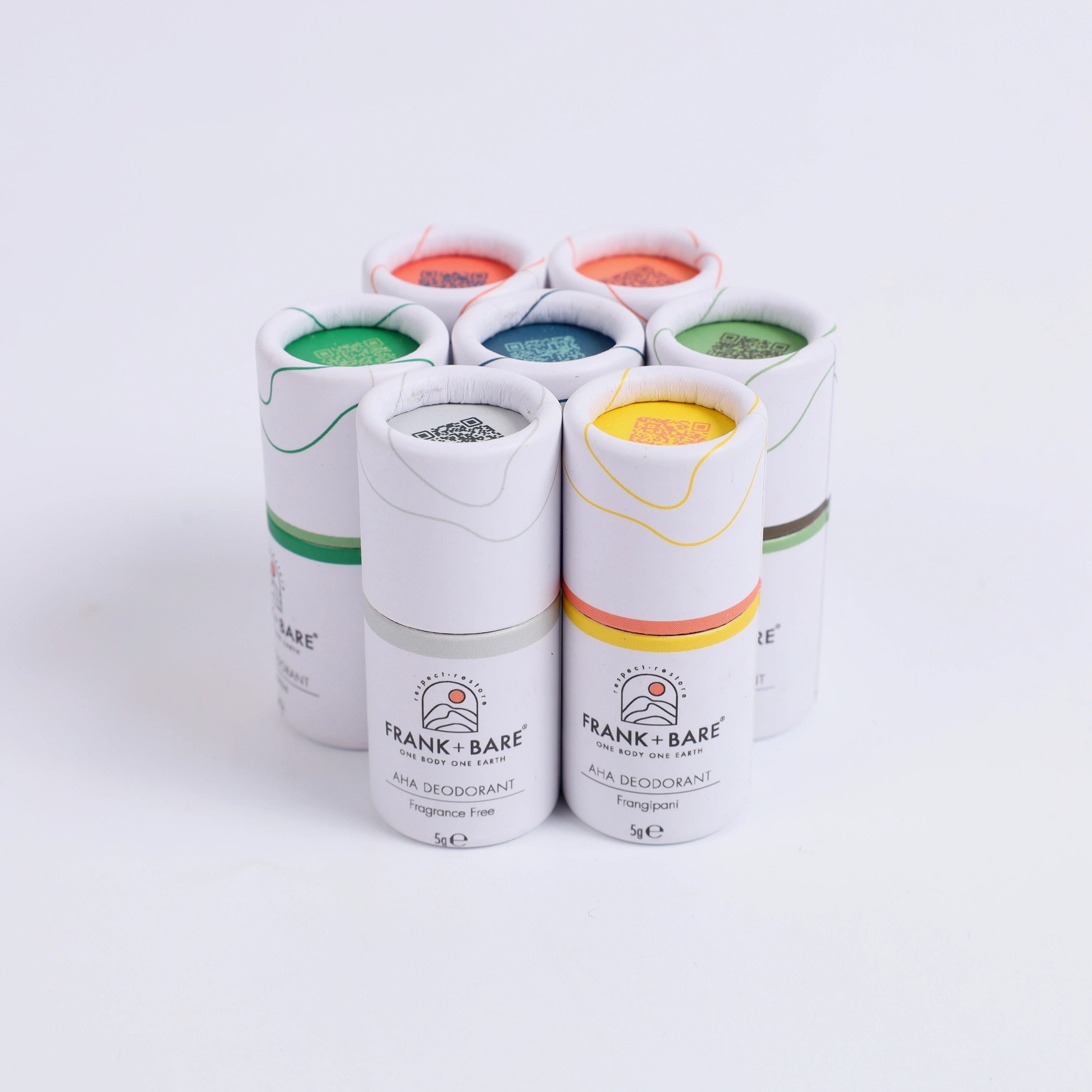 Biodegradable Lip Balm  Paper Tube Push up Paper Tube Deodorant Paper Tube Packaging