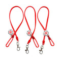 Factory Direct Sales or Custom Eco-Friendly Plastic Zipper Neck Strap Rope with Rubber Logo Closed Zipper Lanyards