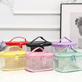 Hot Sale Eco-friendly PVC Cosmetic Bag Customized Logo Printing Clear PVC Bag Zipper Closure Fashionable Cartoon OEM Customized