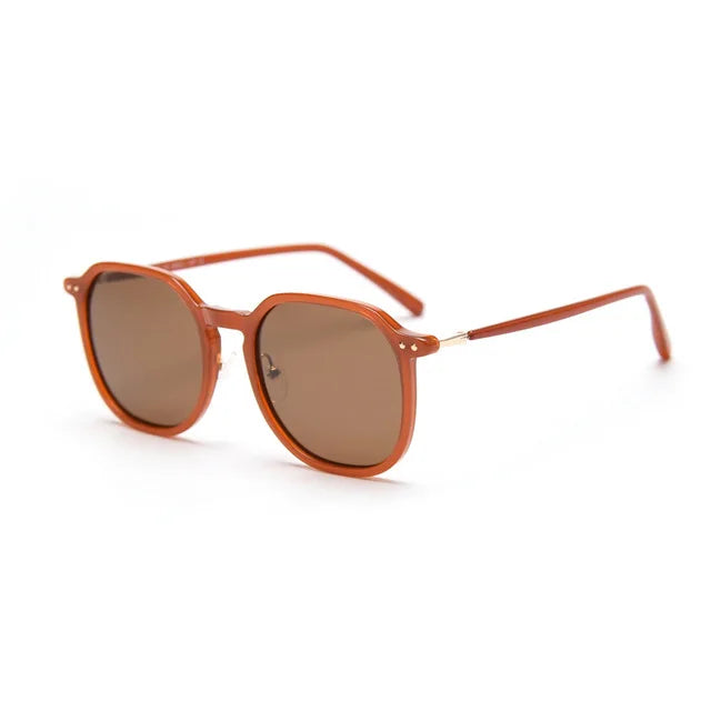 Retro SQUARE Sunglasses Women Brand Designer Newest Black Circle Sun Glasses Small Frame Fashion Korean Eyewear Mens Shades