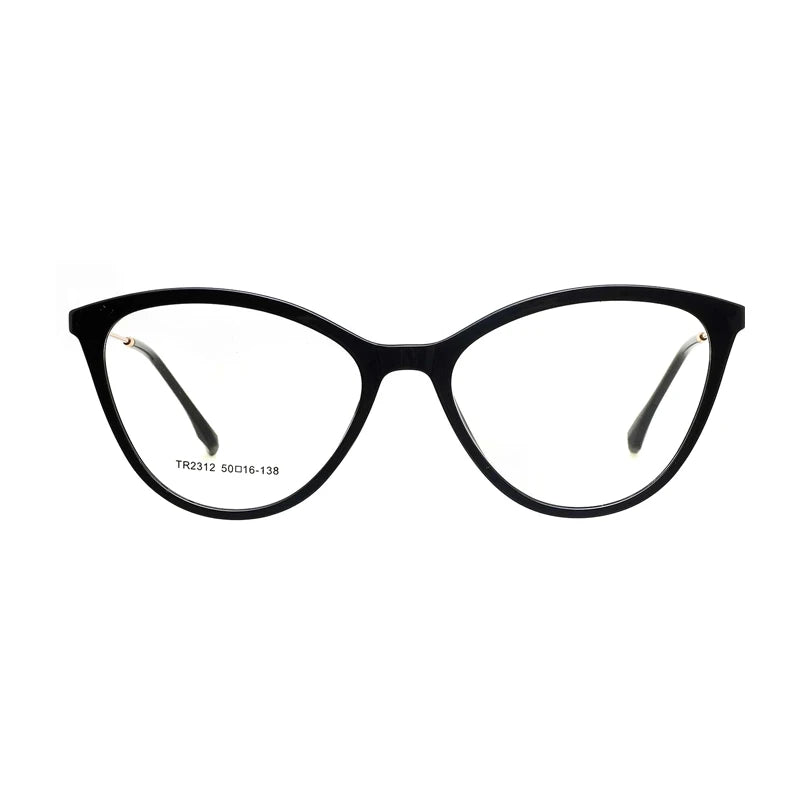 Cat Eye Women Fashion Luxury TR90 New Design Retro Optical Frame Eyeglasses Glasses 2026