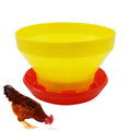 Automatic Poultry Feeding Tray Chicken Duck Goose Pet Turbo Plastic Automatic Feeder for Corral Chickens