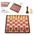 Trend Fashion Wood Texture 20x20cm Small Portable Premium Chess for Family Fun