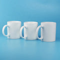 New Design Ceramics White Blank Coffee Mugs for Sublimation Tumbler Cup Mug