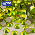 VDD 481 Gleam-Yellow SS4-SS30 High Quality Glass Rhinestones Crystal Flatback Strass Bright Stones for DIY Nail Art Accessories