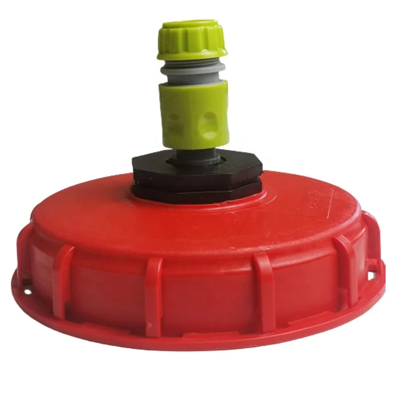 245mm Cheap IBC PE Plastic Tank Lidscaps Top Fill Cap with Vented Hole for Liquid Storage IBC Tote Tank Cover