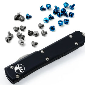 Microtec Handle Screws Titanium Alloy Microtechnology Handle Screws UltraTech UT Screws Scarab