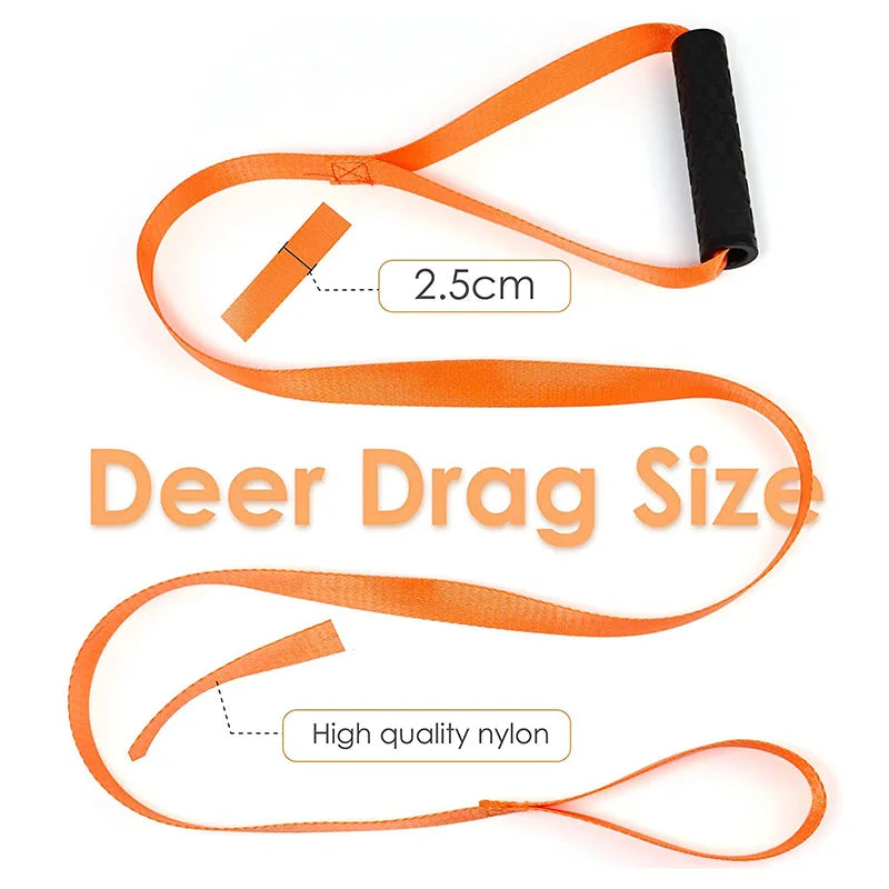 Adjustable Deer Drags Rope/Deer Dragging Rope/Hunting Accessory Deer Hunting Strap Deer Drag Harness Deer Drag Rope