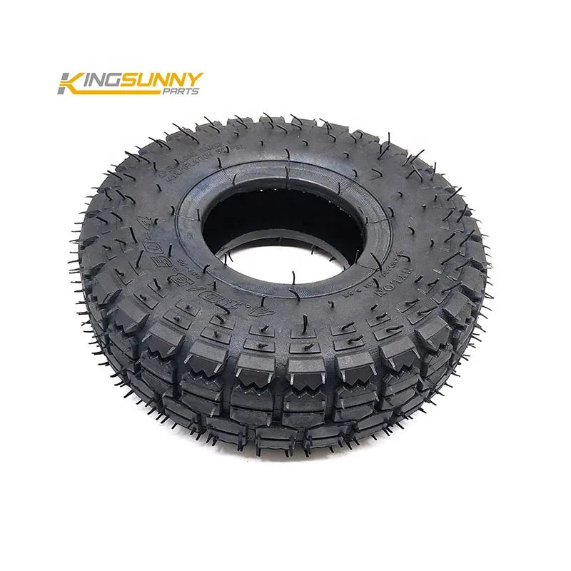 Repair Parts 4.10/3.50-4 Tire 410/350-4 Pneumatic Wheel Tire for Electric Scooter Trolley Tiger Cart Accessories
