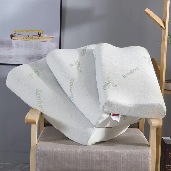 High Quality Factory Hot Sale 100% Memory Foam Pillow Space 100% Memory Foam Fiber Neck Support for Sleep Parents' Gift