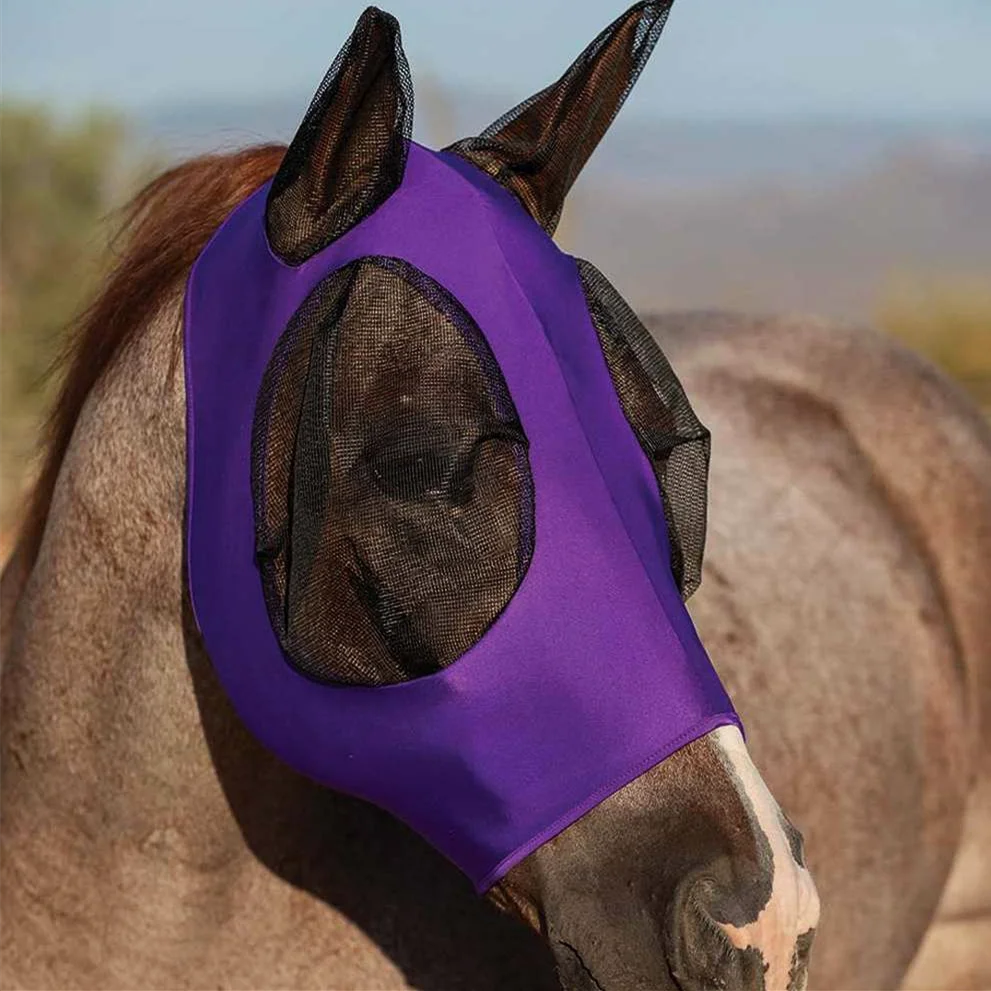 Summer Comfortable Durable Mosquito Proof Fly Horse Veil for Horses