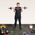 Best Quality Custom 1.2m Diameter 28mm Curl  EZ Barfor Power Lifting