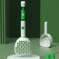Wholesale Easy Scoop Plastic Portable Cat Litter Sand Scoop Shovel with Poop Bag