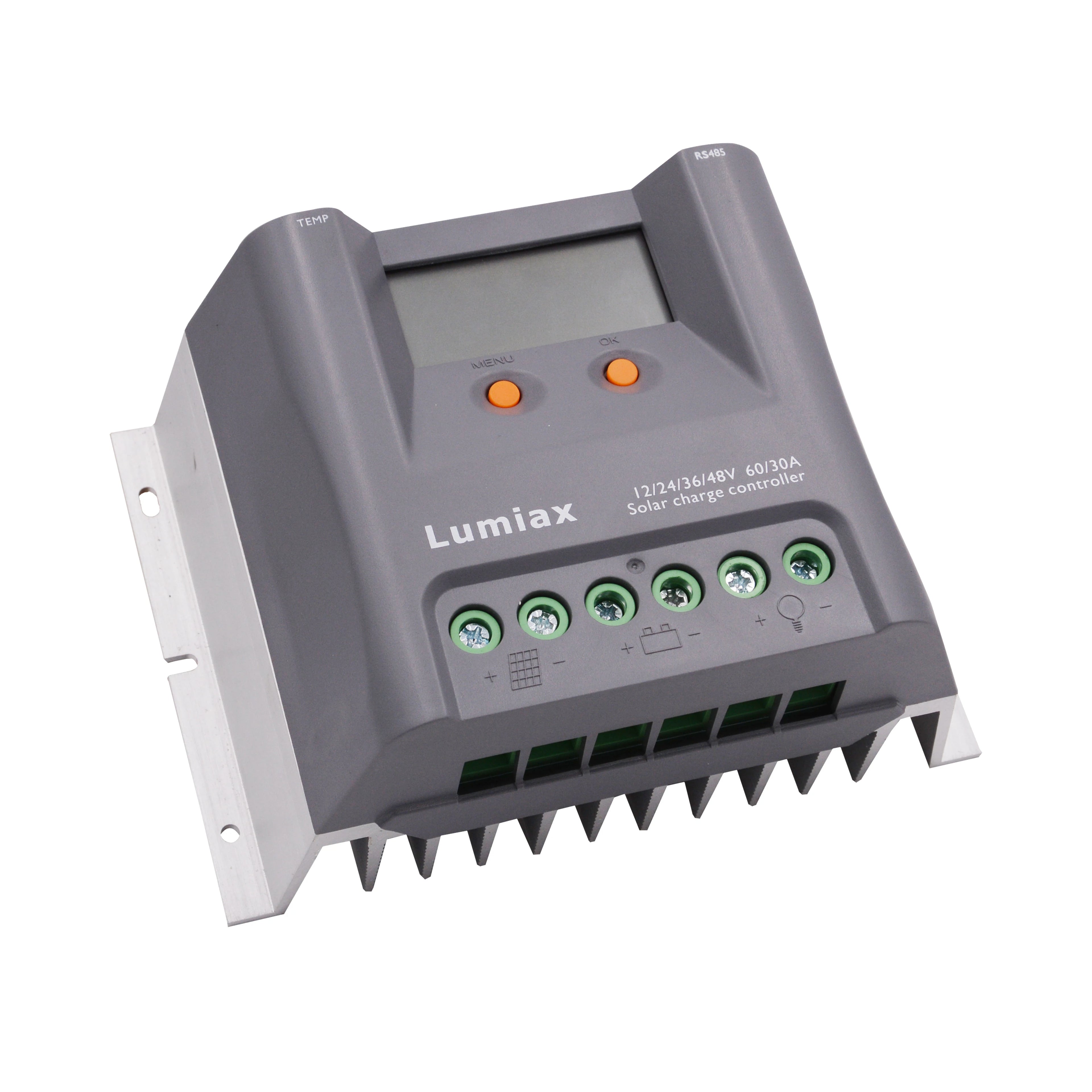 Lumiax 12v 24V 36V 48V 60a Pwm Solar Charge Controller for off Grid Solar Power System