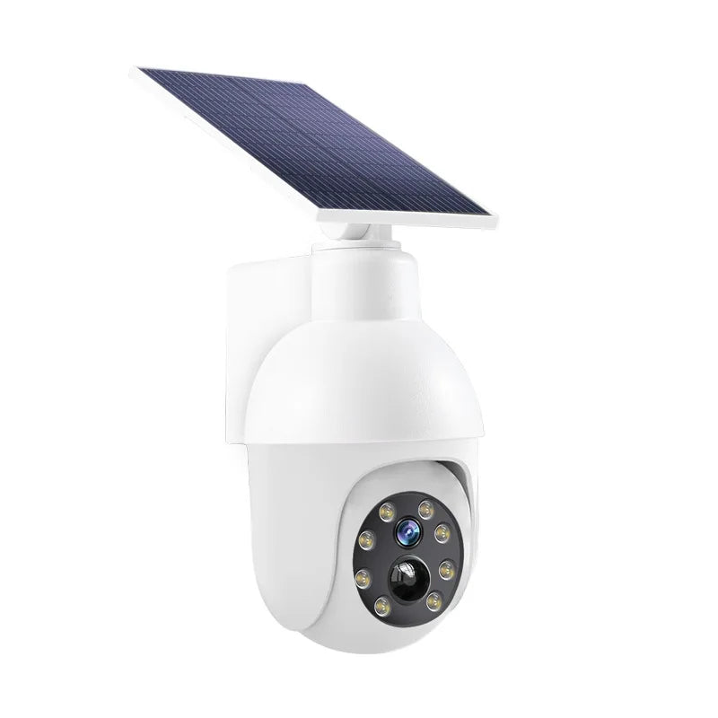 Howlighting IP65 LED Outdoor Camera-Like Design Motion Detector Lamp Simulation Monitor Wireless Solar Wall Light Garden Yard