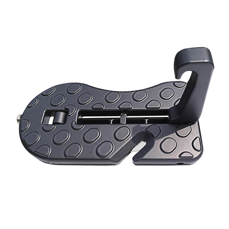 Aluminum Alloy Car Doorstep Vehicle Folding Ladder Foot Pegs DIY Grade Easy Access Car Rooftop Safety Hammer ODM Customized
