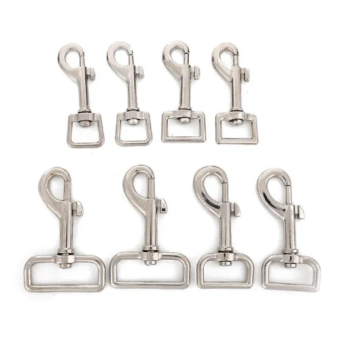 Zinc Alloy Metal Collar Buckle Clamp Pet Hook Spring Dog Buckle