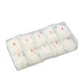 500pcs/Box Clear/Natural Full Cover/Half Cover/French Shape Lady French Manicure Tool False Artificial Nail Tips