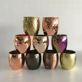 2025 New Arrivals 500ml Stainless Steel Moscow Mule Cups Copper Plating Beer Mugs Modern Cocktail Cups