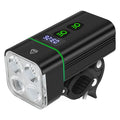 Factory 4 Pcs Outdoor Riding LED Bicycle Front Light IPX5 Waterproof Cycling Bicycle Accessories with Power Bank Bicycle Light