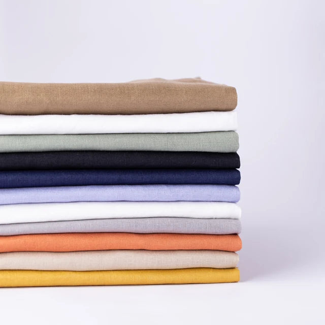 Wholesale Organic 100% Hemp Fabric Moisture-wicking Versatile 121gsm 135cm Woven Solids Pure Hemp Fabric for Clothing Garment