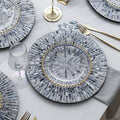 Exotic Designer Handmade Tray Kitchen Usage Coffee Table Top Drinks Food Serve Trays Vintage Large Round Black Placemats