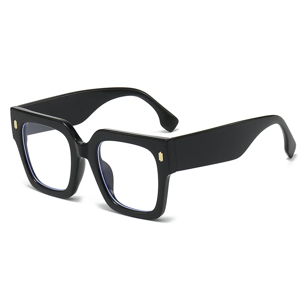 Fashion Simple Unisex Blue Light Blocking Glasses Geometric Square Computer Glasses for Eye Health Blue Ray Glasses 2024