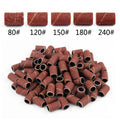 Sanding Bands Nail File Tools 100PCS BOX case Good Quality Loop Nail Drill Sanding Bands for Nail Polish Drill Bits