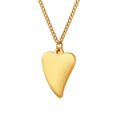 New French Gentle Delicate Little Heart Necklace Design Stainless Steel Necklace