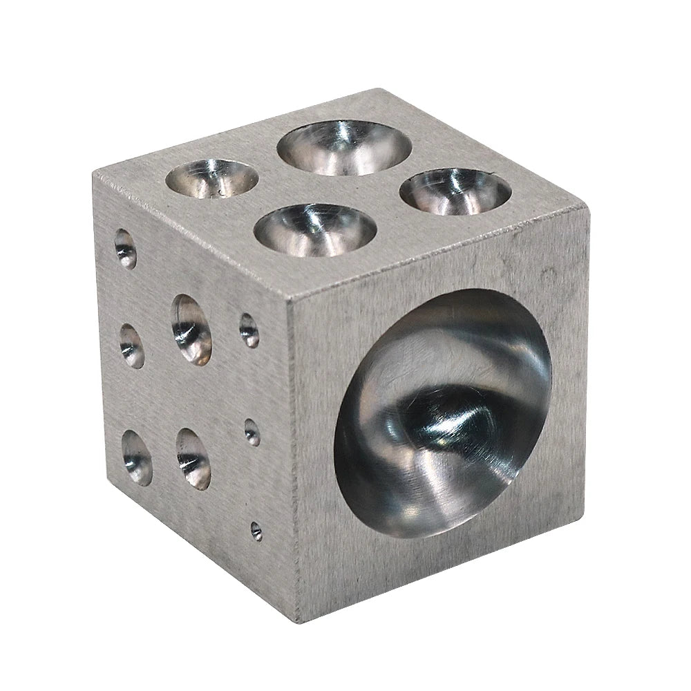 50x50x50mm Jewelry Tool Kit Dapping Punch Metal Punching Tool Jewelry