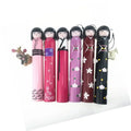 Custom Printing Advertise Business Gift Promotion Travel Rainy Sunny Japanese Girl Doll Bottle Shape  Folding Pencil Umbrella