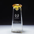 PuJiang Crystal Diamond Trophy Custom Years Service Diamond Award Souvenir Gift