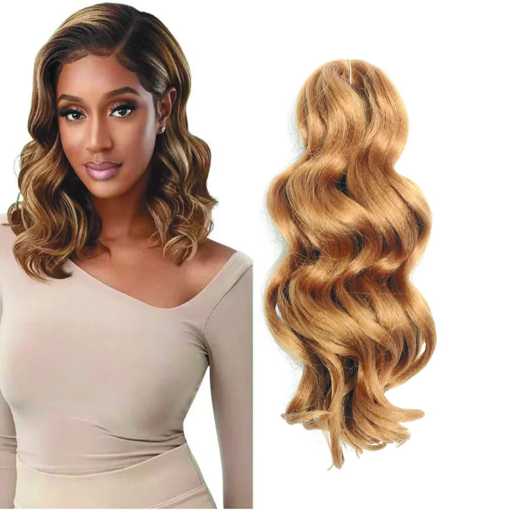 Short Loose Body Wavy Hair Wigs for Black Women Frontal Wig Hair Ocean Wave Bob Wigs