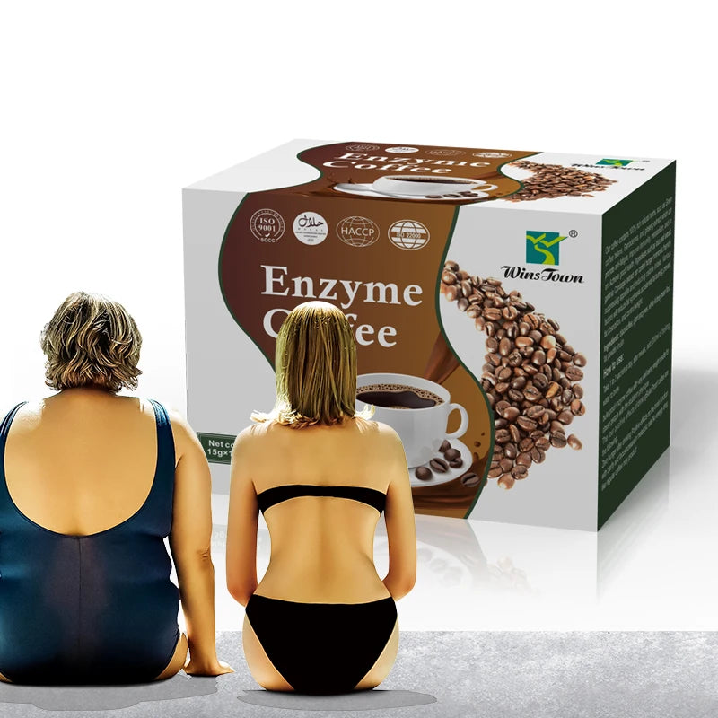 Winstown Enzyme Coffee Slim Detox Natural Instant Coffee Cafe Minceur Perte De Poids
