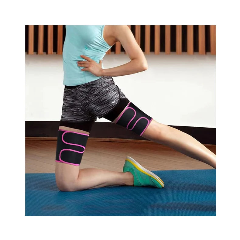 Women Leg Slimming Fat Burning Sweat Sauna Thigh Calf Trimmer Compression Sleeve Triathlon Exercise Workout Safety Shaping Brace