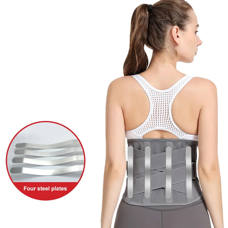 Lumbar Support Device Posture Corrector Back Stretcher for Upper and Lower Back Pain Relief