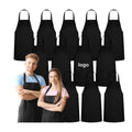 Hot Kitchen Cooking Barbecue Machine Washable Men Women Work Apron Waterproof Custom Printed With Logo