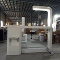 Foshan Factory New Design Cheap Modern White Nail Salon Manicure Table With Light